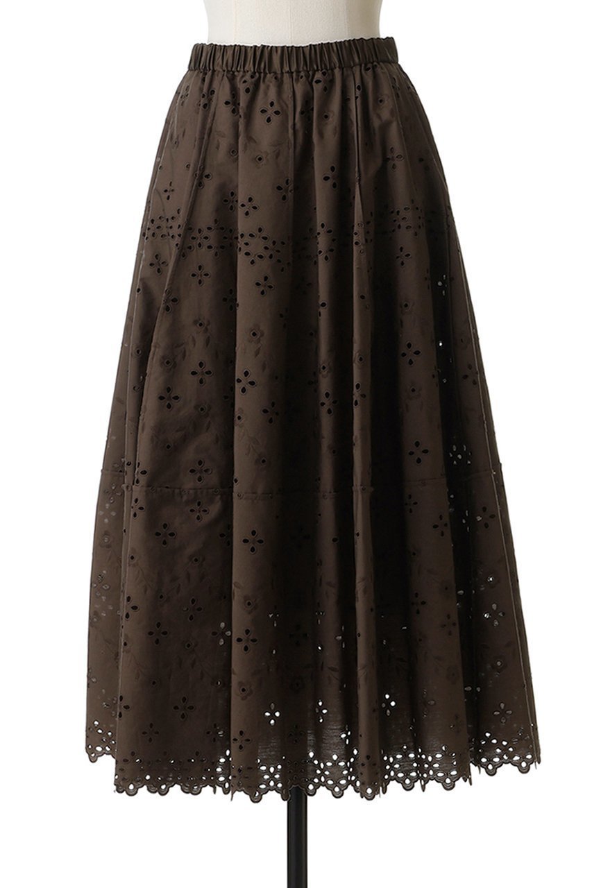 【ブラミンク/BLAMINK】のエンブロイダリーゴアードスカート 人気、トレンドファッション・服の通販 founy(ファニー) 　ファッション　Fashion　レディースファッション　Fashion for Women　スカート　Skirts　パーティ　Party, Party Style　フレア　Flare, Flared　夏　Summer　other-2|ID: prp329100004898161 ipo3291000000036641807