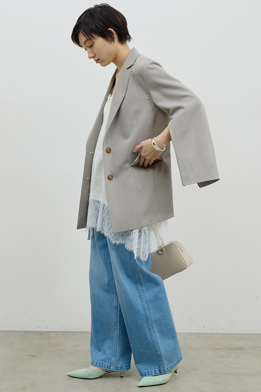 【ガリャルダガランテ/GALLARDAGALANTE】のスリットスリーブジャケット 人気、トレンドファッション・服の通販 founy(ファニー) 　ファッション　Fashion　レディースファッション　Fashion for Women　アウター　Coat / Outerwear Collection　レディースジャケット・軽アウター　Jackets　ジャケット　Jacket, Outerwear　スリーブ　Sleeve, Long Sleeve / Short Sleeve　ベーシック　Basic, Essential　other-4|ID: prp329100004898165 ipo3291000000036641874