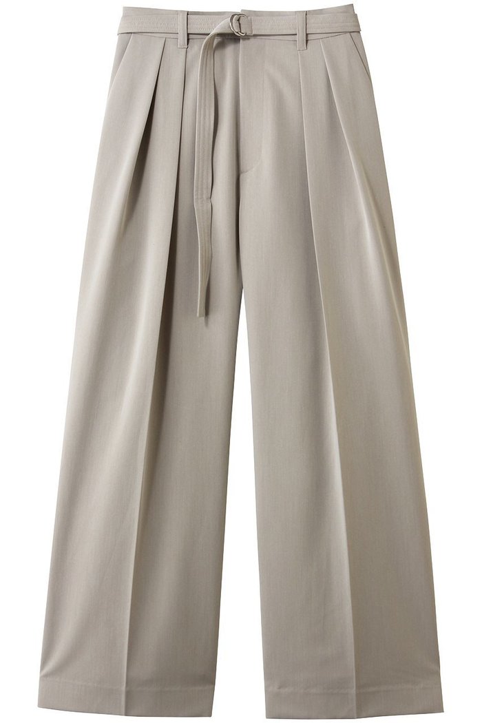 【マノフ/MANOF】のBELTED IN-TUCK WIDE PANTSボトムス インテリア・キッズ・メンズ・レディースファッション・服の通販 founy(ファウニー) https://founy.com/ ファッション Fashion レディースファッション Fashion for Women パンツ Pants & Trousers おすすめ Recommended / Our Picks ストレート Straight, Straight Cut センター Center, Center Line ワイド Wide, Wide Fit エレガント 上品 Elegant |ID: prp329100004898180 ipo3291000000036642340