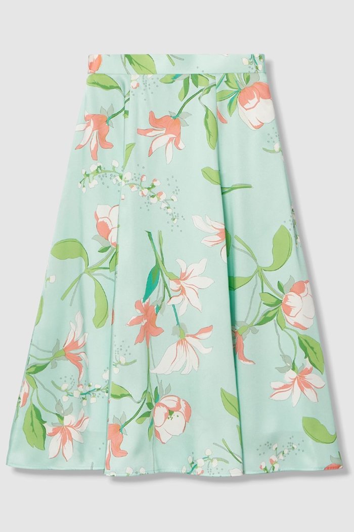 【アナイ/ANAYI】のリリーフラワープリントマチフレア スカート インテリア・キッズ・メンズ・レディースファッション・服の通販 founy(ファニー) https://founy.com/ ファッション Fashion レディースファッション Fashion for Women スカート Skirts Aライン・フレアスカート A-Line & Flared Skirts ツイル Twist, Twisted Detail フレア Flare, Flared プリント Print, Printed Pattern 春 Spring |ID: prp329100004898185 ipo3291000000036642480