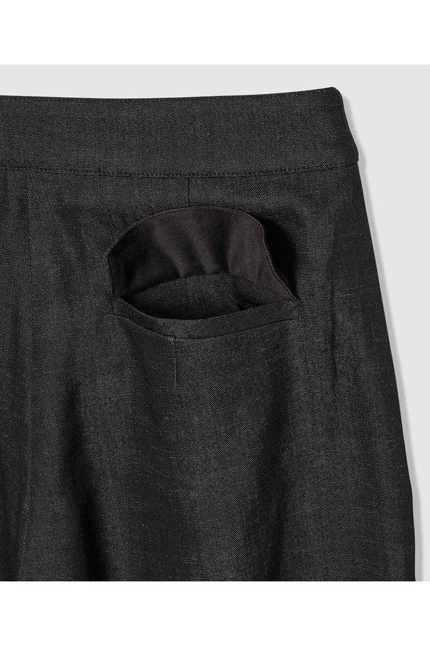 【アルアバイル/allureville】の【WEB別注】デニムライクマリンパンツ 大人の最旬トレンドファッション＆コーディネート founy(ファウニー) 　ファッション　Fashion　レディースファッション　Fashion for Women　パンツ　Pants & Trousers　クール　Cool, Chic　シンプル　Simple, Minimal　ストレート　Straight, Straight Cut　ポケット　Pocket, Pocket Detail　エレガント 上品　Elegant　別注　Limited Edition, Custom Order　定番　Standard, Basic Item　other-5|ID: prp329100004898186 ipo3291000000036642494