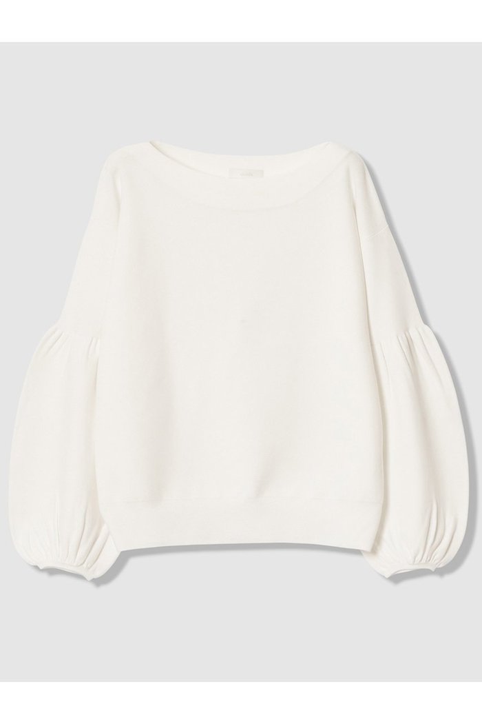 【アルアバイル/allureville】のビショップスリーブプルオーバー インテリア・キッズ・メンズ・レディースファッション・服の通販 founy(ファウニー) https://founy.com/ ファッション Fashion レディースファッション Fashion for Women トップス・カットソー Cut & Sew Tops ニット Knit Tops & Sweaters カジュアルプルオーバー・ニットトップス Pullovers & Knit Tops / Casual Pullovers ギャザー Gathered, Ruffled スリーブ Sleeve, Long Sleeve / Short Sleeve フェミニン Feminine, Girly フラット Flat, Flat Shoes エレガント 上品 Elegant 定番 Standard, Basic Item |ID: prp329100004898195 ipo3291000000036642631