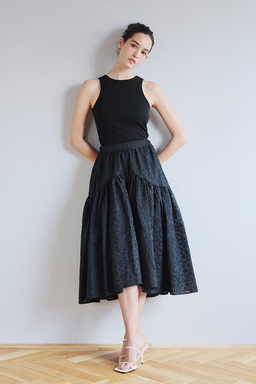 【アミカ/AMICA】のシアークチュールスカート 大人の最旬トレンドファッション＆コーディネート founy(ファウニー) 　ファッション　Fashion　レディースファッション　Fashion for Women　スカート　Skirts　シアー　Sheer, See-Through　シンプル　Simple, Minimal　ジャカード／ジャガード　Jacquard, Woven Pattern　人気　Popular, Best Seller　無地　Plain, Solid Color　other-8|ID: prp329100004898201 ipo3291000000037234831