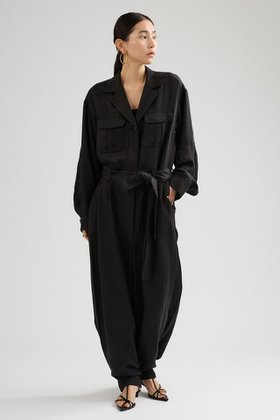 【カオス/Chaos】のタンジェオールインワン 人気、トレンドファッション・服の通販 founy(ファニー) ファッション Fashion レディースファッション Fashion for Women パンツ Pants & Trousers エレガント 上品 Elegant サテン Satin, Glossy Fabric ドレープ Drape, Draping Fabric なめらか Smooth, Silky Texture ミックス Mix, Mixed Style ミリタリー Military, Army Style リネン Linen, Linen Fabric リボン Ribbon, Bow 再入荷 Restock / Back in Stock 夏 Summer |ID:prp329100004898203