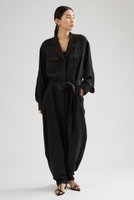 【カオス/Chaos】のタンジェオールインワン 人気、トレンドファッション・服の通販 founy(ファニー) ファッション Fashion レディースファッション Fashion for Women パンツ Pants & Trousers エレガント 上品 Elegant サテン Satin, Glossy Fabric ドレープ Drape, Draping Fabric なめらか Smooth, Silky Texture ミックス Mix, Mixed Style ミリタリー Military, Army Style リネン Linen, Linen Fabric リボン Ribbon, Bow 再入荷 Restock / Back in Stock 夏 Summer |ID:prp329100004898203