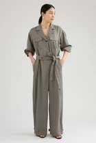 【カオス/Chaos】のタンジェオールインワン 人気、トレンドファッション・服の通販 founy(ファニー) ファッション Fashion レディースファッション Fashion for Women パンツ Pants & Trousers エレガント 上品 Elegant サテン Satin, Glossy Fabric ドレープ Drape, Draping Fabric なめらか Smooth, Silky Texture ミックス Mix, Mixed Style ミリタリー Military, Army Style リネン Linen, Linen Fabric リボン Ribbon, Bow 再入荷 Restock / Back in Stock 夏 Summer thumbnail カーキ|ID: prp329100004898203 ipo3291000000036642734