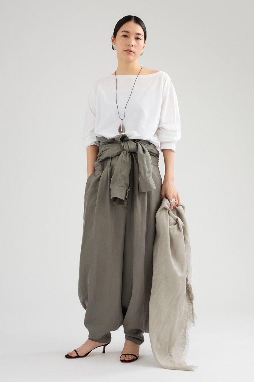 【カオス/Chaos】のタンジェオールインワン 人気、トレンドファッション・服の通販 founy(ファニー) 　ファッション　Fashion　レディースファッション　Fashion for Women　パンツ　Pants & Trousers　エレガント 上品　Elegant　サテン　Satin, Glossy Fabric　ドレープ　Drape, Draping Fabric　なめらか　Smooth, Silky Texture　ミックス　Mix, Mixed Style　ミリタリー　Military, Army Style　リネン　Linen, Linen Fabric　リボン　Ribbon, Bow　再入荷　Restock / Back in Stock　夏　Summer　other-5|ID: prp329100004898203 ipo3291000000036642740