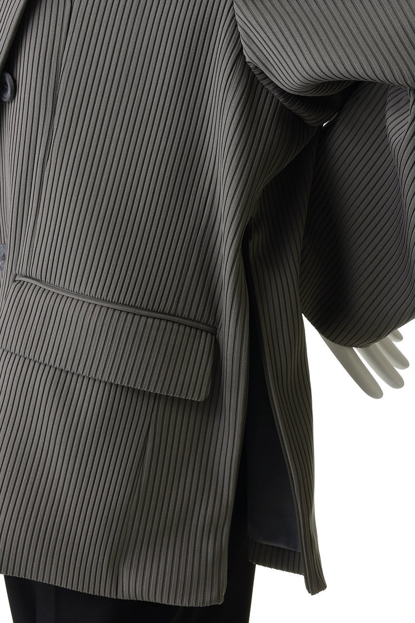 【メゾンスペシャル/MAISON SPECIAL】の【UNISEX】オメガリブプライムオーバーダブルジャケット 人気、トレンドファッション・服の通販 founy(ファニー) 　ファッション　Fashion　レディースファッション　Fashion for Women　アウター　Coat / Outerwear Collection　レディースジャケット・軽アウター　Jackets　ユニセックス　Unisex, Genderless　ジップ　Zip, Zipper　ジャケット　Jacket, Outerwear　スリット　Slit, Slit Detail　ダブル　Double, Double-Breasted　other-6|ID: prp329100004898205 ipo3291000000036642756