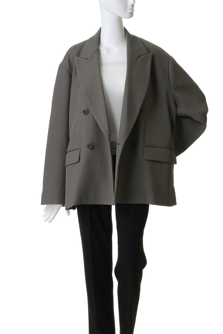 【メゾンスペシャル/MAISON SPECIAL】の【UNISEX】オメガリブプライムオーバーダブルジャケット 人気、トレンドファッション・服の通販 founy(ファニー) 　ファッション　Fashion　レディースファッション　Fashion for Women　アウター　Coat / Outerwear Collection　レディースジャケット・軽アウター　Jackets　ユニセックス　Unisex, Genderless　ジップ　Zip, Zipper　ジャケット　Jacket, Outerwear　スリット　Slit, Slit Detail　ダブル　Double, Double-Breasted　other-8|ID: prp329100004898205 ipo3291000000036642758