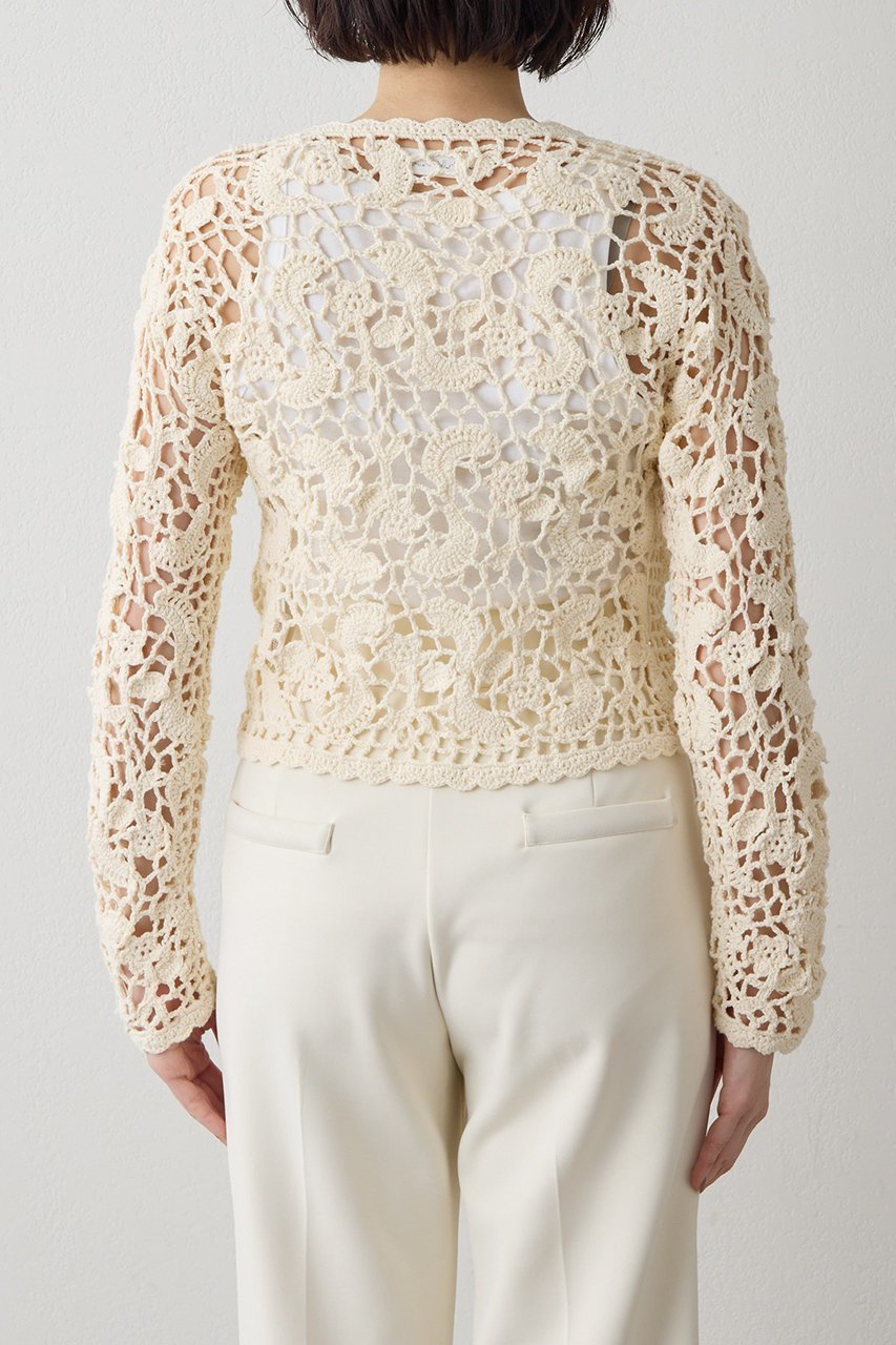 【ウィムガゼット/Whim Gazette】の【THE PAUSE】クロシェニットカーディガン 人気、トレンドファッション・服の通販 founy(ファニー) ファッション Fashion レディースファッション Fashion for Women トップス・カットソー Cut & Sew Tops ニット Knit Tops & Sweaters カーディガン・羽織り Layered Style Cardigans おすすめ Recommended / Our Picks かぎ針 Crochet インナー Innerwear カーディガン Cardigan, Knitwear ジャケット Jacket, Outerwear バランス Balance, Style Balance ボトム Bottoms, Lower Wear 新作・新入荷 New Arrivals / New In other-8|ID: prp329100004898210 ipo3291000000036642803