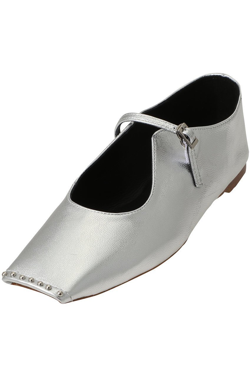 【チェンバー/CHEMBUR】のスクエアトゥスタッズメリージェーンシューズ 人気、トレンドファッション・服の通販 founy(ファニー) 　ファッション　Fashion　レディースファッション　Fashion for Women　シューズ　Shoes, Footwear　スタッズ　Studs, Metal Accents　デニム　Denim, Jeans Material　フラット　Flat, Flat Shoes　ロング　Long, Long-Length　エレガント 上品　Elegant　新作・新入荷　New Arrivals / New In　other-4|ID: prp329100004898233 ipo3291000000036643048