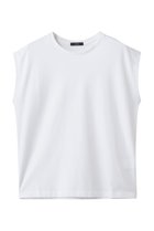 【イレーヴ/YLEVE】のORGANIC COTTON BIO ノースリーブ Tシャツ 人気、トレンドファッション・服の通販 founy(ファニー) ファッション Fashion レディースファッション Fashion for Women トップス・カットソー Cut & Sew Tops キャミソール&ノースリーブ Camisoles & Sleeveless Tops シャツ・ブラウス・オフィスカジュアル Elegant Blouses & Button-Ups ロングTシャツ・Tシャツ Longline T-Shirts & Tees カットソー・ベーシックTシャツ Cut-and-Sewn Tops / Stretch Tees & Basics ショート Short, Short Length スリーブ Sleeve, Long Sleeve / Short Sleeve ノースリーブ Sleeveless, No-Sleeve フレンチ French, French Style 新作・新入荷 New Arrivals / New In thumbnail ホワイト|ID: prp329100004898235 ipo3291000000036643061