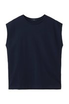 【イレーヴ/YLEVE】のORGANIC COTTON BIO ノースリーブ Tシャツ 人気、トレンドファッション・服の通販 founy(ファニー) ファッション Fashion レディースファッション Fashion for Women トップス・カットソー Cut & Sew Tops キャミソール&ノースリーブ Camisoles & Sleeveless Tops シャツ・ブラウス・オフィスカジュアル Elegant Blouses & Button-Ups ロングTシャツ・Tシャツ Longline T-Shirts & Tees カットソー・ベーシックTシャツ Cut-and-Sewn Tops / Stretch Tees & Basics ショート Short, Short Length スリーブ Sleeve, Long Sleeve / Short Sleeve ノースリーブ Sleeveless, No-Sleeve フレンチ French, French Style 新作・新入荷 New Arrivals / New In thumbnail ネイビー|ID: prp329100004898235 ipo3291000000036643063