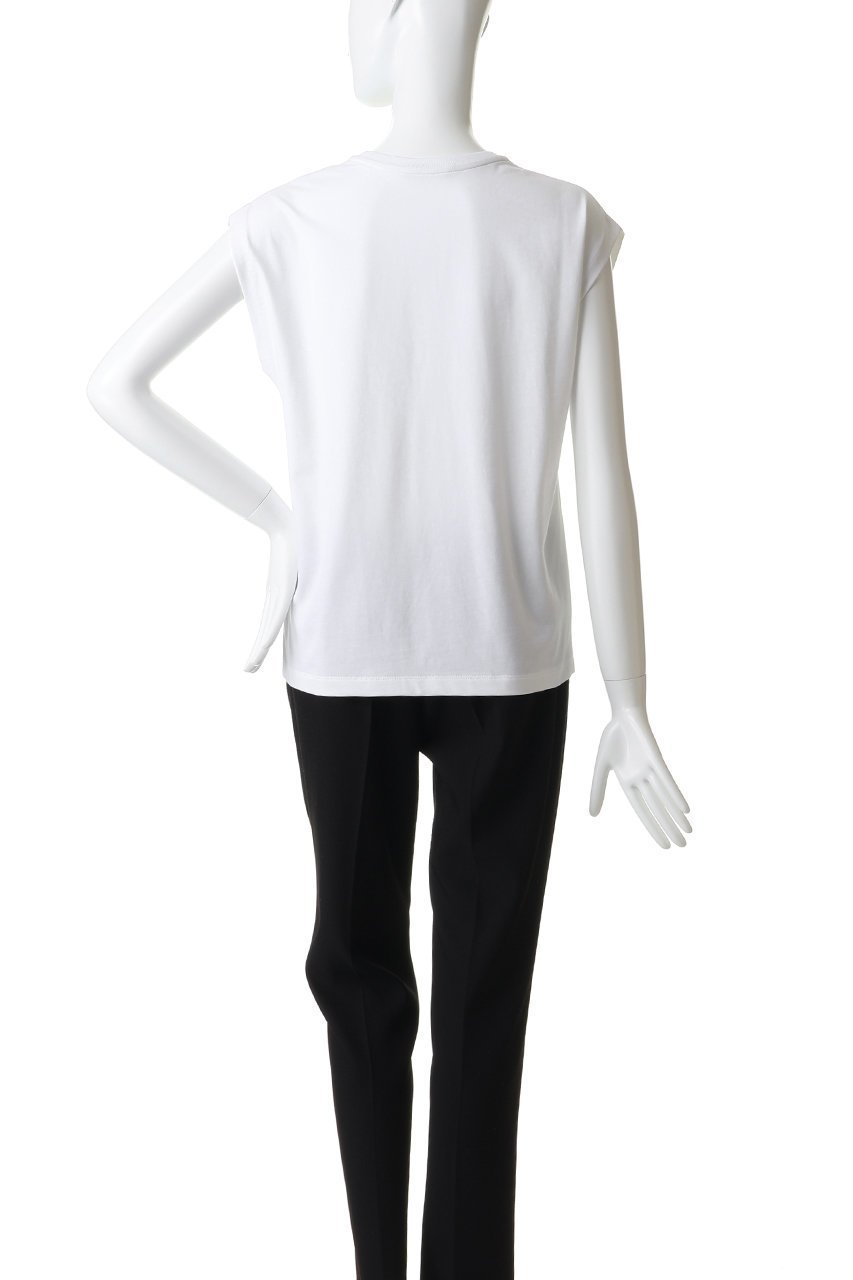 【イレーヴ/YLEVE】のORGANIC COTTON BIO ノースリーブ Tシャツ 人気、トレンドファッション・服の通販 founy(ファニー) 　ファッション　Fashion　レディースファッション　Fashion for Women　トップス・カットソー　Cut & Sew Tops　キャミソール&ノースリーブ　Camisoles & Sleeveless Tops　シャツ・ブラウス・オフィスカジュアル　Elegant Blouses & Button-Ups　ロングTシャツ・Tシャツ　Longline T-Shirts & Tees　カットソー・ベーシックTシャツ　Cut-and-Sewn Tops / Stretch Tees & Basics　ショート　Short, Short Length　スリーブ　Sleeve, Long Sleeve / Short Sleeve　ノースリーブ　Sleeveless, No-Sleeve　フレンチ　French, French Style　新作・新入荷　New Arrivals / New In　other-4|ID: prp329100004898235 ipo3291000000036643066