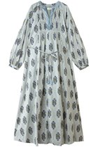 【ヌキテパ/NE QUITTEZ PAS】のCotton ジャガード イベリス プリント ピンタック ドレス 人気、トレンドファッション・服の通販 founy(ファニー) ファッション Fashion レディースファッション Fashion for Women ワンピース Dresses フォーマル・パーティードレス・結婚式用ドレス Elegant & Casual Dresses チュニック Tunic Tops & Dresses ギャザー Gathered, Ruffled チュニック Tunic, Long Top ドレス Dress, One-Piece プリント Print, Printed Pattern リラックス Relax, Relaxed Fit ロング Long, Long-Length 新作・新入荷 New Arrivals / New In thumbnail ミント|ID: prp329100004898241 ipo3291000000036643102