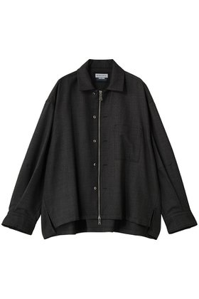 【メゾンスペシャル/MAISON SPECIAL】の【UNISEX】西川毛織 ウールZIPシャツ 人気、トレンドファッション・服の通販 founy(ファニー) ファッション Fashion レディースファッション Fashion for Women トップス・カットソー Cut & Sew Tops シャツ・ブラウス・オフィスカジュアル Elegant Blouses & Button-Ups ユニセックス Unisex, Genderless ジップ Zip, Zipper スリーブ Sleeve, Long Sleeve / Short Sleeve ロング Long, Long-Length エレガント 上品 Elegant 新作・新入荷 New Arrivals / New In |ID:prp329100004898243