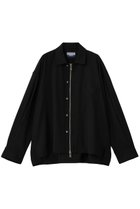 【メゾンスペシャル/MAISON SPECIAL】の【UNISEX】西川毛織 ウールZIPシャツ 人気、トレンドファッション・服の通販 founy(ファニー) ファッション Fashion レディースファッション Fashion for Women トップス・カットソー Cut & Sew Tops シャツ・ブラウス・オフィスカジュアル Elegant Blouses & Button-Ups ユニセックス Unisex, Genderless ジップ Zip, Zipper スリーブ Sleeve, Long Sleeve / Short Sleeve ロング Long, Long-Length エレガント 上品 Elegant 新作・新入荷 New Arrivals / New In thumbnail BLK(ブラック)|ID: prp329100004898243 ipo3291000000036643114
