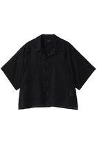 【イレーヴ/YLEVE】のCOTTON RAMIE VOILE ハンドステッチ シャツ ブラック|ID: prp329100004898252 ipo3291000000036643179