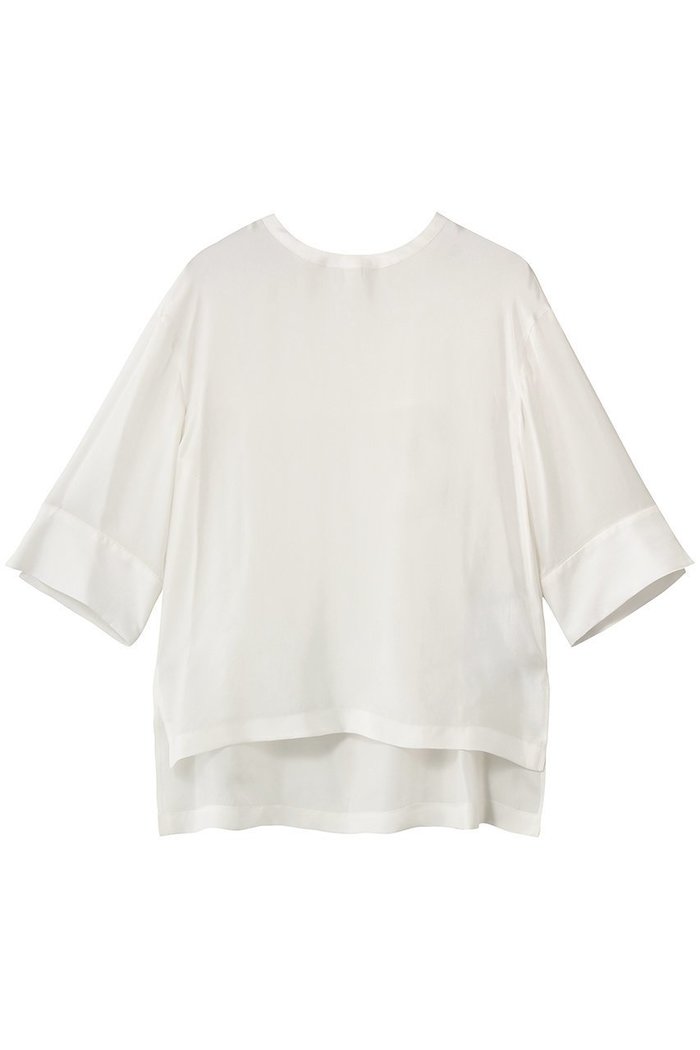 【マルティニーク/martinique】のバックファスナープルオーバー インテリア・キッズ・メンズ・レディースファッション・服の通販 founy(ファニー) https://founy.com/ ファッション Fashion レディースファッション Fashion for Women トップス・カットソー Cut & Sew Tops シャツ・ブラウス・オフィスカジュアル Elegant Blouses & Button-Ups カジュアルプルオーバー・ニットトップス Pullovers & Knit Tops / Casual Pullovers バッグ Bags なめらか Smooth, Silky Texture キュプラ Cupro, Eco Fabric ショート Short, Short Length シンプル Simple, Minimal スリット Slit, Slit Detail スリーブ Sleeve, Long Sleeve / Short Sleeve ドレープ Drape, Draping Fabric エレガント 上品 Elegant 新作・新入荷 New Arrivals / New In |ID: prp329100004898263 ipo3291000000036643251