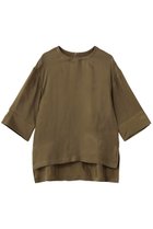 【マルティニーク/martinique】のバックファスナープルオーバー 人気、トレンドファッション・服の通販 founy(ファニー) ファッション Fashion レディースファッション Fashion for Women トップス・カットソー Cut & Sew Tops シャツ・ブラウス・オフィスカジュアル Elegant Blouses & Button-Ups カジュアルプルオーバー・ニットトップス Pullovers & Knit Tops / Casual Pullovers バッグ Bags なめらか Smooth, Silky Texture キュプラ Cupro, Eco Fabric シンプル Simple, Minimal スリット Slit, Slit Detail スリーブ Sleeve, Long Sleeve / Short Sleeve ドレープ Drape, Draping Fabric ロング Long, Long-Length エレガント 上品 Elegant 新作・新入荷 New Arrivals / New In thumbnail ブラウン|ID: prp329100004898263 ipo3291000000036643253