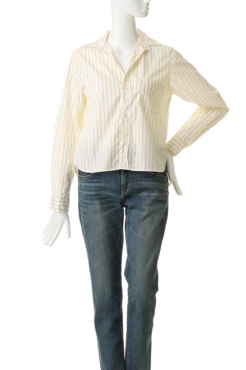 【フランク&アイリーン/Frank&Eileen】のSILVIO イタリアンコットン イエローマルチストライプ シャツ 人気、トレンドファッション・服の通販 founy(ファニー) 　ファッション　Fashion　レディースファッション　Fashion for Women　トップス・カットソー　Cut & Sew Tops　シャツ・ブラウス・オフィスカジュアル　Elegant Blouses & Button-Ups　スリーブ　Sleeve, Long Sleeve / Short Sleeve　ロング　Long, Long-Length　エレガント 上品　Elegant　新作・新入荷　New Arrivals / New In　春　Spring　other-2|ID: prp329100004898268 ipo3291000000036643288