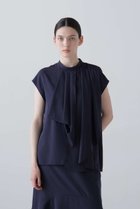 【アドーア/ADORE】のピーチファイユブラウス 人気、トレンドファッション・服の通販 founy(ファニー) ファッション Fashion レディースファッション Fashion for Women トップス・カットソー Cut & Sew Tops シャツ・ブラウス・オフィスカジュアル Elegant Blouses & Button-Ups おすすめ Recommended / Our Picks アシンメトリー Asymmetrical Style オケージョン Occasion Wear ショート Short, Short Length スリーブ Sleeve, Long Sleeve / Short Sleeve セットアップ Set-Up, Coordinated Outfit フロント Front, Front Design 新作・新入荷 New Arrivals / New In ビジネス 仕事 通勤 Business / Work / Commuting thumbnail ネイビー|ID: prp329100004898271 ipo3291000000036643311