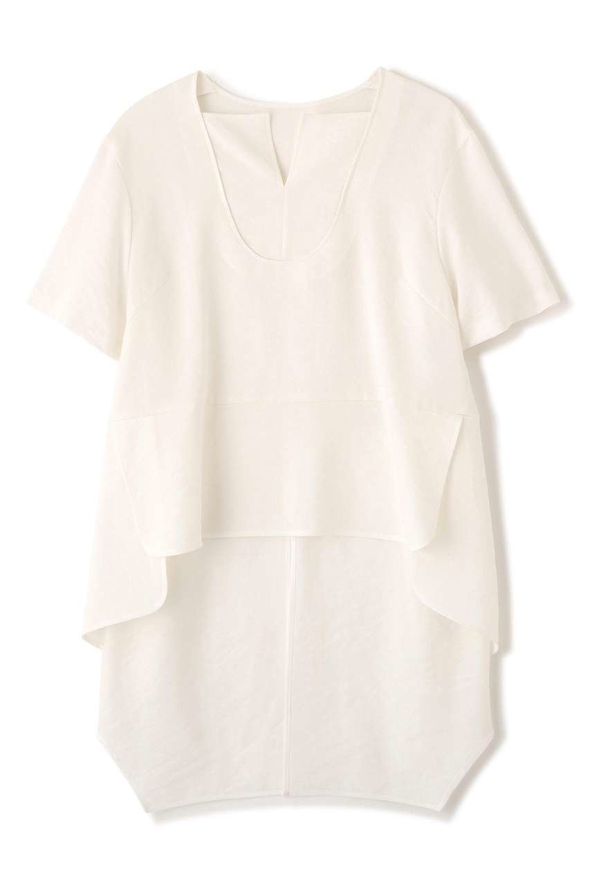 【アドーア/ADORE】のナチュラルツイルブラウス インテリア・キッズ・メンズ・レディースファッション・服の通販 founy(ファニー) 　ファッション　Fashion　レディースファッション　Fashion for Women　トップス・カットソー　Cut & Sew Tops　シャツ・ブラウス・オフィスカジュアル　Elegant Blouses & Button-Ups　おすすめ　Recommended / Our Picks　ショート　Short, Short Length　スリーブ　Sleeve, Long Sleeve / Short Sleeve　新作・新入荷　New Arrivals / New In　ホワイト|ID: prp329100004898273 ipo3291000000036643317