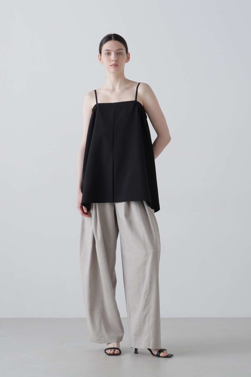 【アドーア/ADORE】のストレッチダブルクロスブラウス 大人の最旬トレンドファッション＆コーディネート founy(ファウニー) 　ファッション　Fashion　レディースファッション　Fashion for Women　トップス・カットソー　Cut & Sew Tops　キャミソール&ノースリーブ　Camisoles & Sleeveless Tops　シャツ・ブラウス・オフィスカジュアル　Elegant Blouses & Button-Ups　キャミ　Camisole, Cami Top　ストレッチ　Stretch, Stretchy Fabric　ノースリーブ　Sleeveless, No-Sleeve　夏　Summer　春　Spring　S/S・春夏　SS, Spring/Summer, Warm Season　other-2|ID: prp329100004898274 ipo3291000000036904697