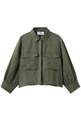 【ジュン オカモト/JUN OKAMOTO】のレーヨンリネンツイル ショートブルゾン 人気、トレンドファッション・服の通販 founy(ファニー) ファッション Fashion レディースファッション Fashion for Women アウター Coat / Outerwear Collection レディースジャケット・軽アウター Jackets ブルゾンジャケット・スポーティアウター Blouson Jackets おすすめ Recommended / Our Picks コンパクト Compact, Small Size ショート Short, Short Length シルバー Silver, Metallic Silver ジャケット Jacket, Outerwear セットアップ Set-Up, Coordinated Outfit ツイル Twist, Twisted Detail ドローコード Drawcord, Drawstring Cord バランス Balance, Style Balance フロント Front, Front Design ブルゾン Blouson, Bomber Jacket リネン Linen, Linen Fabric エレガント 上品 Elegant |ID:prp329100004898275