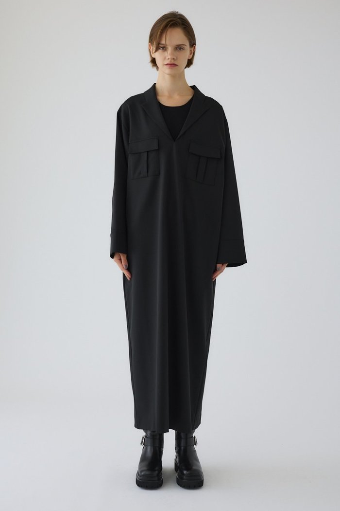 【リムアーク/RIM.ARK】のTailored maxi dress/ドレス インテリア・キッズ・メンズ・レディースファッション・服の通販 founy(ファウニー) https://founy.com/ ファッション Fashion レディースファッション Fashion for Women ワンピース Dresses フォーマル・パーティードレス・結婚式用ドレス Elegant & Casual Dresses チュニック Tunic Tops & Dresses マキシ丈ワンピース・ロングドレス Maxi Dresses / Long One-Pieces チュニック Tunic, Long Top ドレス Dress, One-Piece マキシ Maxi, Full Length リラックス Relax, Relaxed Fit ロング Long, Long-Length 夏 Summer |ID: prp329100004898777 ipo3291000000036649578