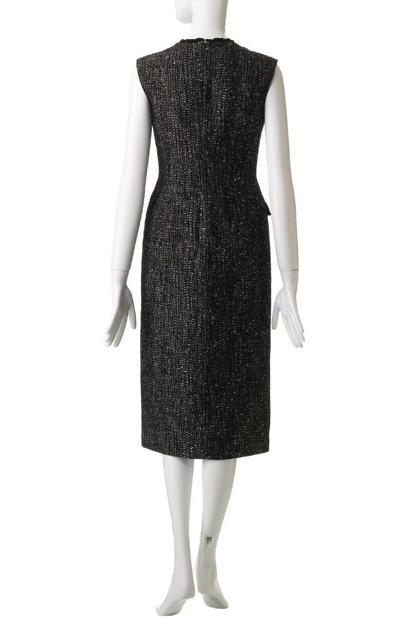 【オブリオ/AUBRIOT】のラメジャカードドレス 人気、トレンドファッション・服の通販 founy(ファニー) 　ファッション　Fashion　レディースファッション　Fashion for Women　ワンピース　Dresses　フォーマル・パーティードレス・結婚式用ドレス　Elegant & Casual Dresses　チュニック　Tunic Tops & Dresses　シンプル　Simple, Minimal　ジャカード／ジャガード　Jacquard, Woven Pattern　チュニック　Tunic, Long Top　ドレス　Dress, One-Piece　パーティ　Party, Party Style　ラグジュアリー　Luxury, Elegant　ロング　Long, Long-Length　other-4|ID: prp329100004898783 ipo3291000000036649633