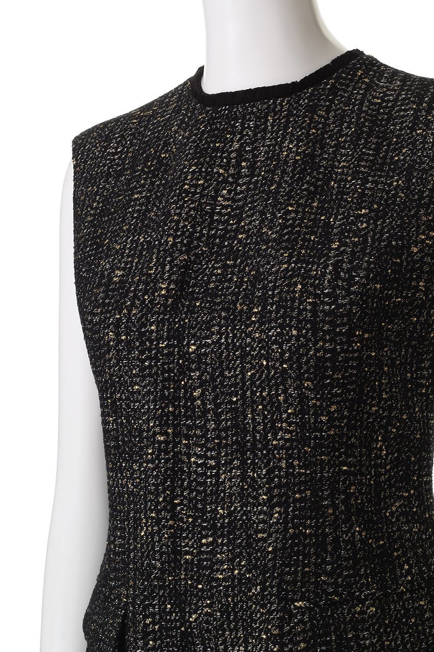 【オブリオ/AUBRIOT】のラメジャカードドレス 人気、トレンドファッション・服の通販 founy(ファニー) 　ファッション　Fashion　レディースファッション　Fashion for Women　ワンピース　Dresses　フォーマル・パーティードレス・結婚式用ドレス　Elegant & Casual Dresses　チュニック　Tunic Tops & Dresses　シンプル　Simple, Minimal　ジャカード／ジャガード　Jacquard, Woven Pattern　チュニック　Tunic, Long Top　ドレス　Dress, One-Piece　パーティ　Party, Party Style　ラグジュアリー　Luxury, Elegant　ロング　Long, Long-Length　other-5|ID: prp329100004898783 ipo3291000000036649634