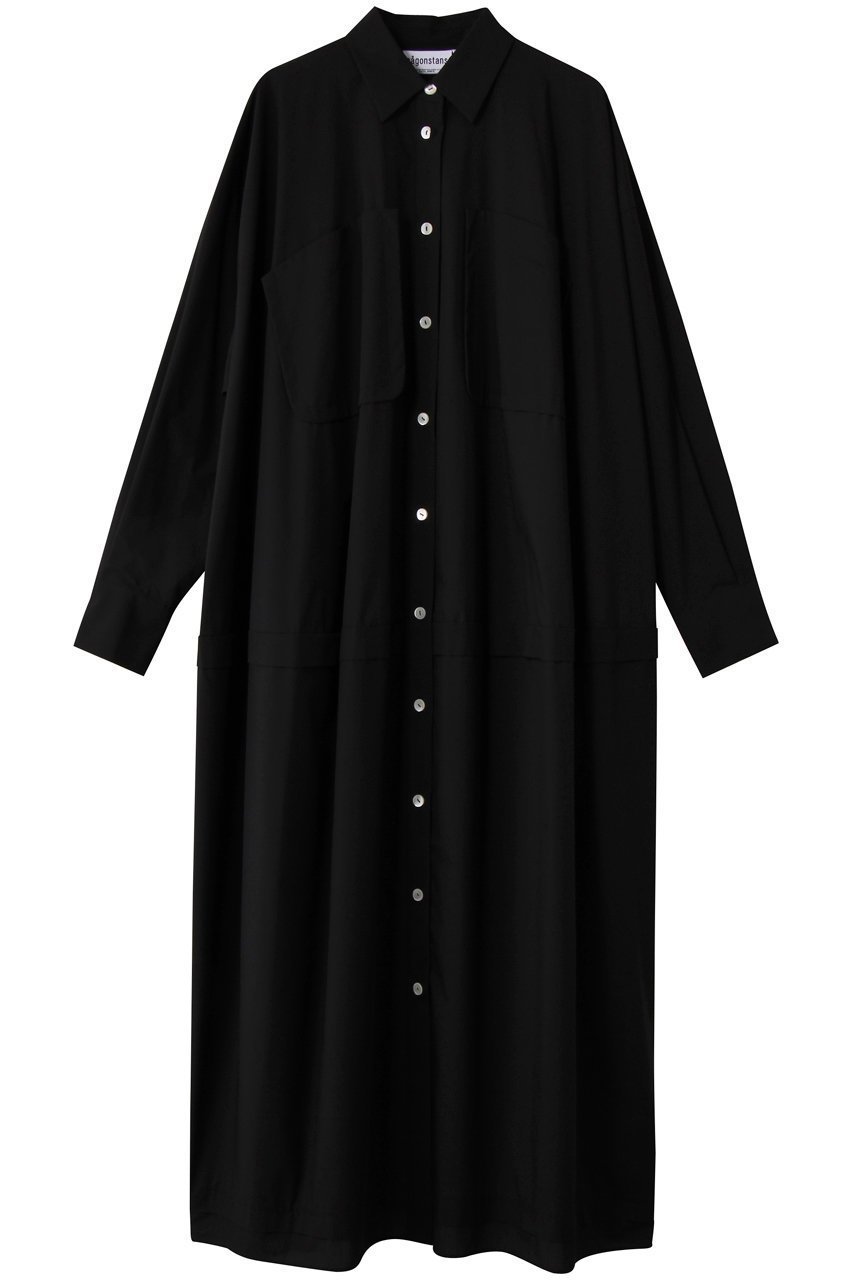 【ナゴンスタンス/nagonstans】のcocoon shirt dress ドレス インテリア・キッズ・メンズ・レディースファッション・服の通販 founy(ファニー) ファッション Fashion レディースファッション Fashion for Women ワンピース Dresses フォーマル・パーティードレス・結婚式用ドレス Elegant & Casual Dresses チュニック Tunic Tops & Dresses なめらか Smooth, Silky Texture シンプル Simple, Minimal チュニック Tunic, Long Top ドレス Dress, One-Piece ブロード Broadcloth, Fine Cotton ポケット Pocket, Pocket Detail リラックス Relax, Relaxed Fit ロング Long, Long-Length Black|ID: prp329100004898802 ipo3291000000036649775