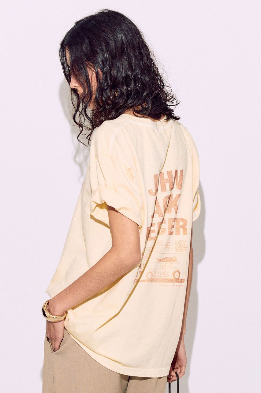 【ブリル/BRILL】の【JJ Mercer】バックプリントTシャツ 人気、トレンドファッション・服の通販 founy(ファニー) 　ファッション　Fashion　レディースファッション　Fashion for Women　トップス・カットソー　Cut & Sew Tops　シャツ・ブラウス・オフィスカジュアル　Elegant Blouses & Button-Ups　ロングTシャツ・Tシャツ　Longline T-Shirts & Tees　カットソー・ベーシックTシャツ　Cut-and-Sewn Tops / Stretch Tees & Basics　グラフィック　Graphic, Graphic Design　ショート　Short, Short Length　スリーブ　Sleeve, Long Sleeve / Short Sleeve　フィット　Fit, Slim Fit　プリント　Print, Printed Pattern　ペーパー　Paper, Kraft Paper　other-3|ID: prp329100004898811 ipo3291000000036649849