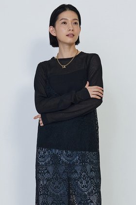 【プルミエ アロンディスモン/1er Arrondissement】 シアーロングスリーブTシャツ人気、トレンドファッション・服の通販 founy(ファニー) ファッション Fashion レディースファッション Fashion for Women トップス・カットソー Cut & Sew Tops シャツ・ブラウス・オフィスカジュアル Elegant Blouses & Button-Ups ロングTシャツ・Tシャツ Longline T-Shirts & Tees カットソー・ベーシックTシャツ Cut-and-Sewn Tops / Stretch Tees & Basics おすすめ Recommended / Our Picks インナー Innerwear カーディガン Cardigan, Knitwear スリーブ Sleeve, Long Sleeve / Short Sleeve フィット Fit, Slim Fit ベスト Vest, Waistcoat ロング Long, Long-Length |ID:prp329100004898818