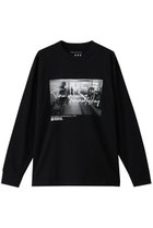 【スリー ドッツ/three dots】の【UNISEX】 アニバーサリー ロングスリーブT 人気、トレンドファッション・服の通販 founy(ファニー) ファッション Fashion レディースファッション Fashion for Women トップス・カットソー Cut & Sew Tops シャツ・ブラウス・オフィスカジュアル Elegant Blouses & Button-Ups ロングTシャツ・Tシャツ Longline T-Shirts & Tees カットソー・ベーシックTシャツ Cut-and-Sewn Tops / Stretch Tees & Basics ユニセックス Unisex, Genderless スリーブ Sleeve, Long Sleeve / Short Sleeve フロント Front, Front Design プリント Print, Printed Pattern ベーシック Basic, Essential モノトーン Monotone, Black and White ロング Long, Long-Length ヴィンテージ Vintage Style thumbnail B.COINLAUNDRY|ID: prp329100004898841 ipo3291000000036650123
