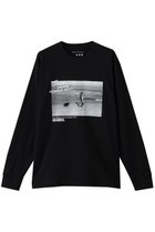 【スリー ドッツ/three dots】の【UNISEX】 アニバーサリー ロングスリーブT 人気、トレンドファッション・服の通販 founy(ファニー) ファッション Fashion レディースファッション Fashion for Women トップス・カットソー Cut & Sew Tops シャツ・ブラウス・オフィスカジュアル Elegant Blouses & Button-Ups ロングTシャツ・Tシャツ Longline T-Shirts & Tees カットソー・ベーシックTシャツ Cut-and-Sewn Tops / Stretch Tees & Basics ユニセックス Unisex, Genderless スリーブ Sleeve, Long Sleeve / Short Sleeve フロント Front, Front Design プリント Print, Printed Pattern ベーシック Basic, Essential モノトーン Monotone, Black and White ロング Long, Long-Length ヴィンテージ Vintage Style thumbnail B.DOG WALKING|ID: prp329100004898841 ipo3291000000036650124