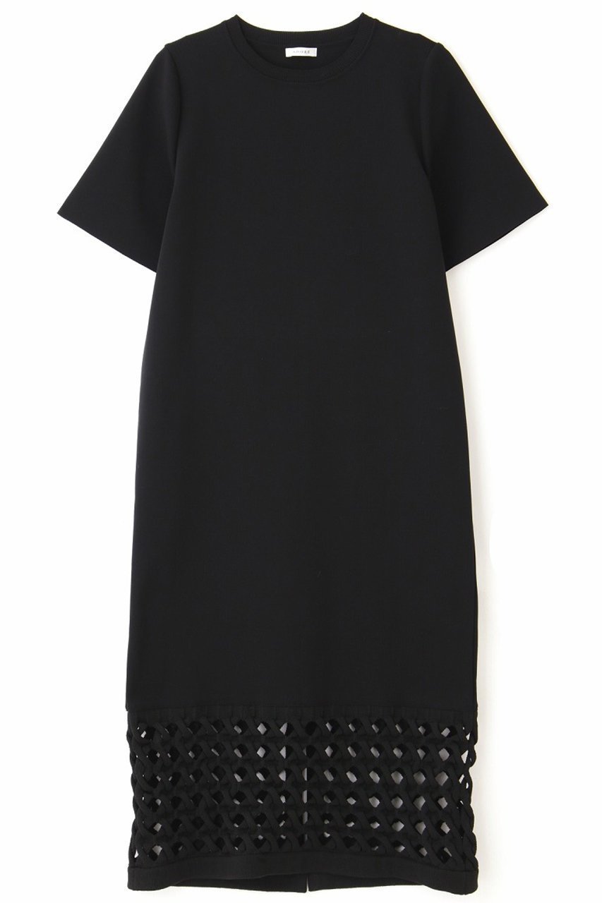 【アドーア/ADORE】のケーブルメッシュニットワンピース インテリア・キッズ・メンズ・レディースファッション・服の通販 founy(ファニー) ファッション Fashion レディースファッション Fashion for Women ワンピース Dresses ニットワンピース Knit Dresses チュニック Tunic Tops & Dresses チュニック Tunic, Long Top メッシュ Mesh, Net Fabric ロング Long, Long-Length ブラック|ID: prp329100004898845 ipo3291000000036650153