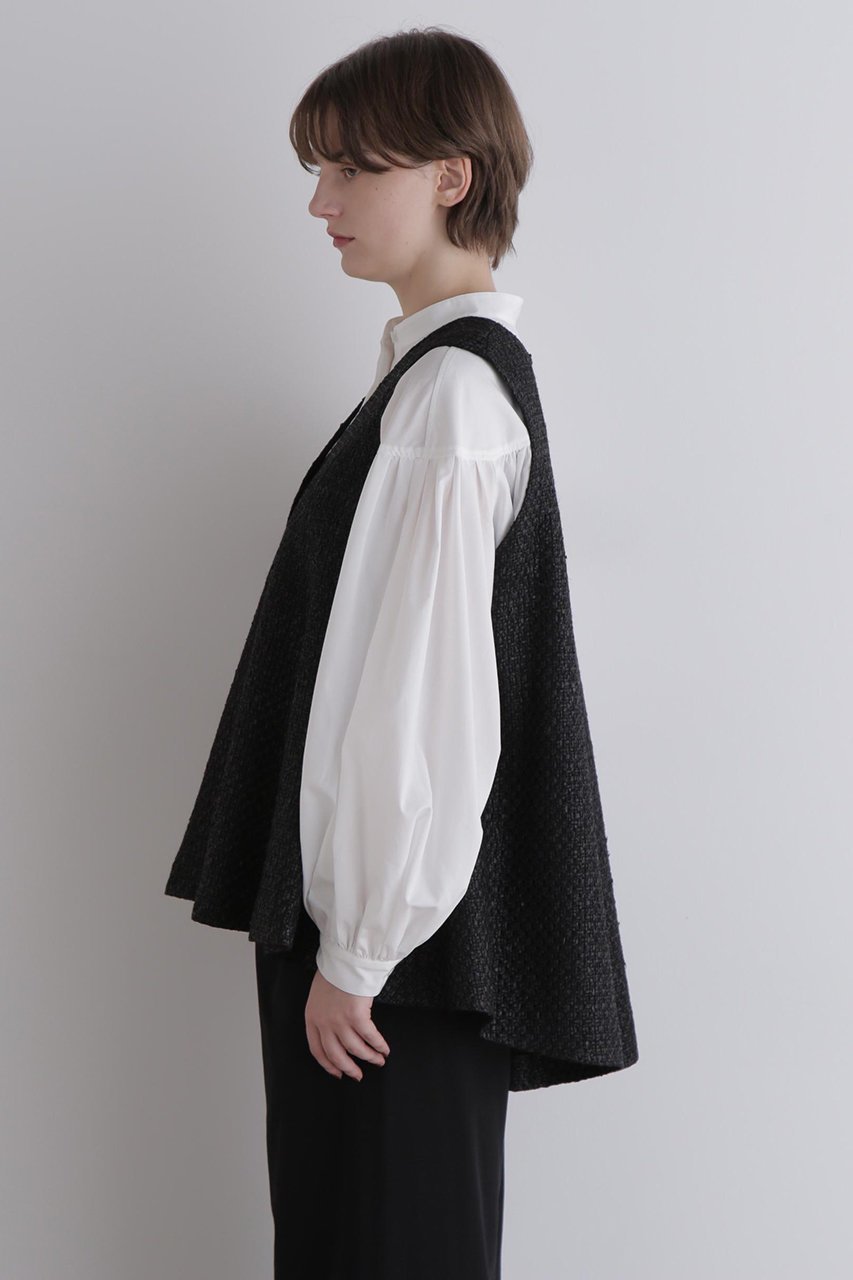 【ル フィル/LE PHIL】のLINTONツイード 人気、トレンドファッション・服の通販 founy(ファニー) 　ファッション　Fashion　レディースファッション　Fashion for Women　アウター　Coat / Outerwear Collection　レディースジャケット・軽アウター　Jackets　インナー　Innerwear　エレガント 上品　Elegant　ジャケット　Jacket, Outerwear　スタンダード　Standard, Basic　ツイード　Twill, Twill Weave　ノースリーブ　Sleeveless, No-Sleeve　フレア　Flare, Flared　ベスト　Vest, Waistcoat　ロング　Long, Long-Length　other-4|ID: prp329100004898859 ipo3291000000036650318