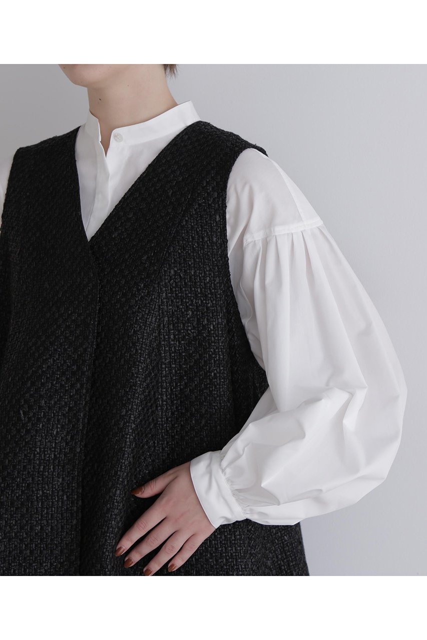 【ル フィル/LE PHIL】のLINTONツイード 人気、トレンドファッション・服の通販 founy(ファニー) 　ファッション　Fashion　レディースファッション　Fashion for Women　アウター　Coat / Outerwear Collection　レディースジャケット・軽アウター　Jackets　インナー　Innerwear　エレガント 上品　Elegant　ジャケット　Jacket, Outerwear　スタンダード　Standard, Basic　ツイード　Twill, Twill Weave　ノースリーブ　Sleeveless, No-Sleeve　フレア　Flare, Flared　ベスト　Vest, Waistcoat　ロング　Long, Long-Length　other-7|ID: prp329100004898859 ipo3291000000036650321