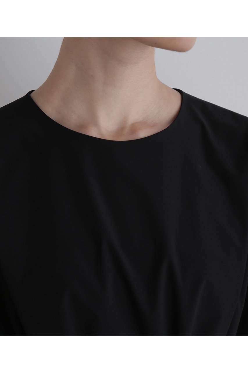 【ル フィル/LE PHIL】のSOLOTEXブロードケープワンピース 人気、トレンドファッション・服の通販 founy(ファニー) 　ファッション　Fashion　レディースファッション　Fashion for Women　ワンピース　Dresses　チュニック　Tunic Tops & Dresses　チュニック　Tunic, Long Top　ドローストリング　Drawstring, Pull Cord　ビッグ　Big, Oversized　ブロード　Broadcloth, Fine Cotton　ロング　Long, Long-Length　エレガント 上品　Elegant　other-6|ID: prp329100004898861 ipo3291000000036650391