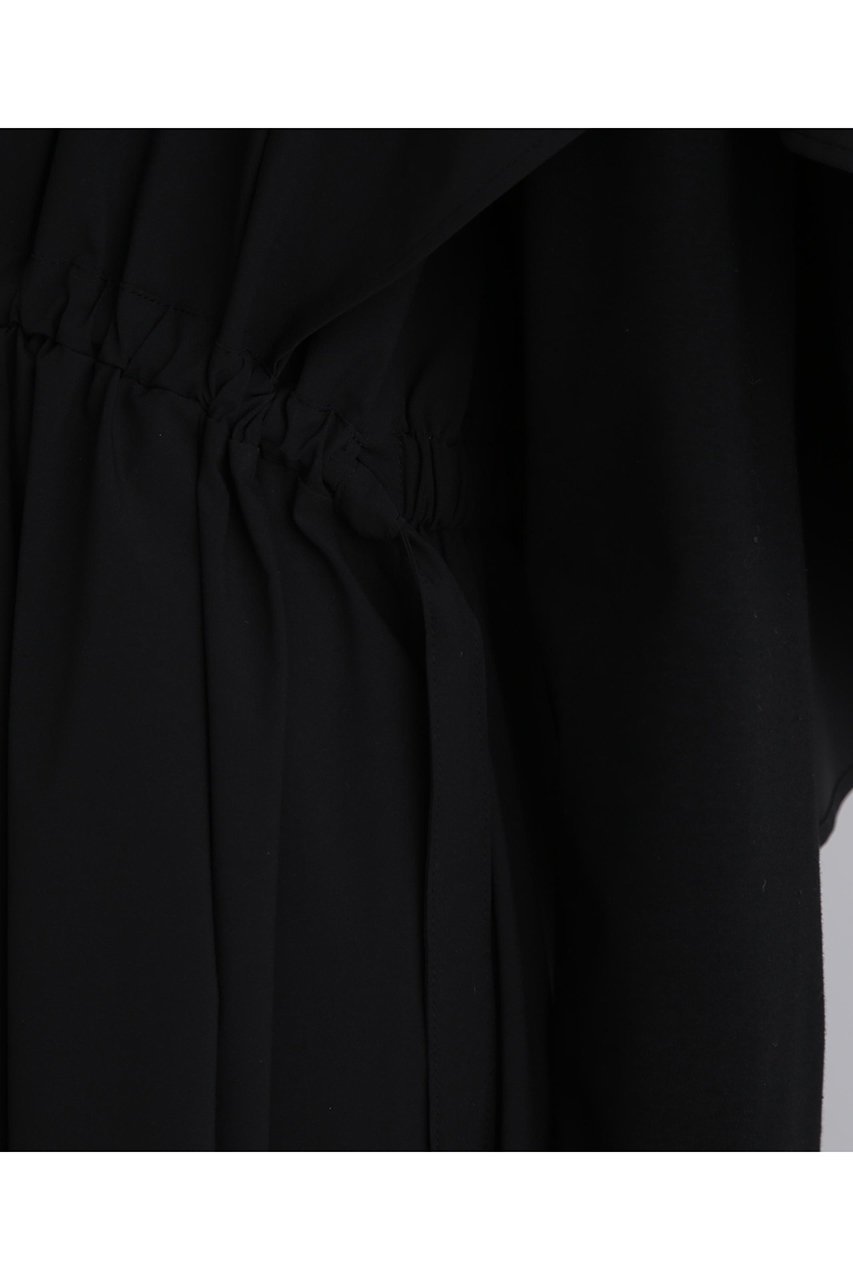 【ル フィル/LE PHIL】のSOLOTEXブロードケープワンピース 人気、トレンドファッション・服の通販 founy(ファニー) 　ファッション　Fashion　レディースファッション　Fashion for Women　ワンピース　Dresses　チュニック　Tunic Tops & Dresses　チュニック　Tunic, Long Top　ドローストリング　Drawstring, Pull Cord　ビッグ　Big, Oversized　ブロード　Broadcloth, Fine Cotton　ロング　Long, Long-Length　エレガント 上品　Elegant　other-8|ID: prp329100004898861 ipo3291000000036650393