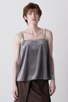 【ヒューエルミュージアム/hueLe Museum】の【hLM】カップ付きベロアキャミソール 人気、トレンドファッション・服の通販 founy(ファニー) ファッション Fashion レディースファッション Fashion for Women トップス・カットソー Cut & Sew Tops キャミソール&ノースリーブ Camisoles & Sleeveless Tops シャツ・ブラウス・オフィスカジュアル Elegant Blouses & Button-Ups ロングTシャツ・Tシャツ Longline T-Shirts & Tees カットソー・ベーシックTシャツ Cut-and-Sewn Tops / Stretch Tees & Basics ベロアトップス Velour Tops / Velvet-Look Items インナー Innerwear キャミソール Camisole, Spaghetti Strap Top ジャケット Jacket, Outerwear タンク Tank Top, Sleeveless Top ドレープ Drape, Draping Fabric フィット Fit, Slim Fit フレア Flare, Flared ベロア Velour, Soft Velvet A/W・秋冬 Autumn/Winter thumbnail グレー|ID: prp329100004898870 ipo3291000000036650462