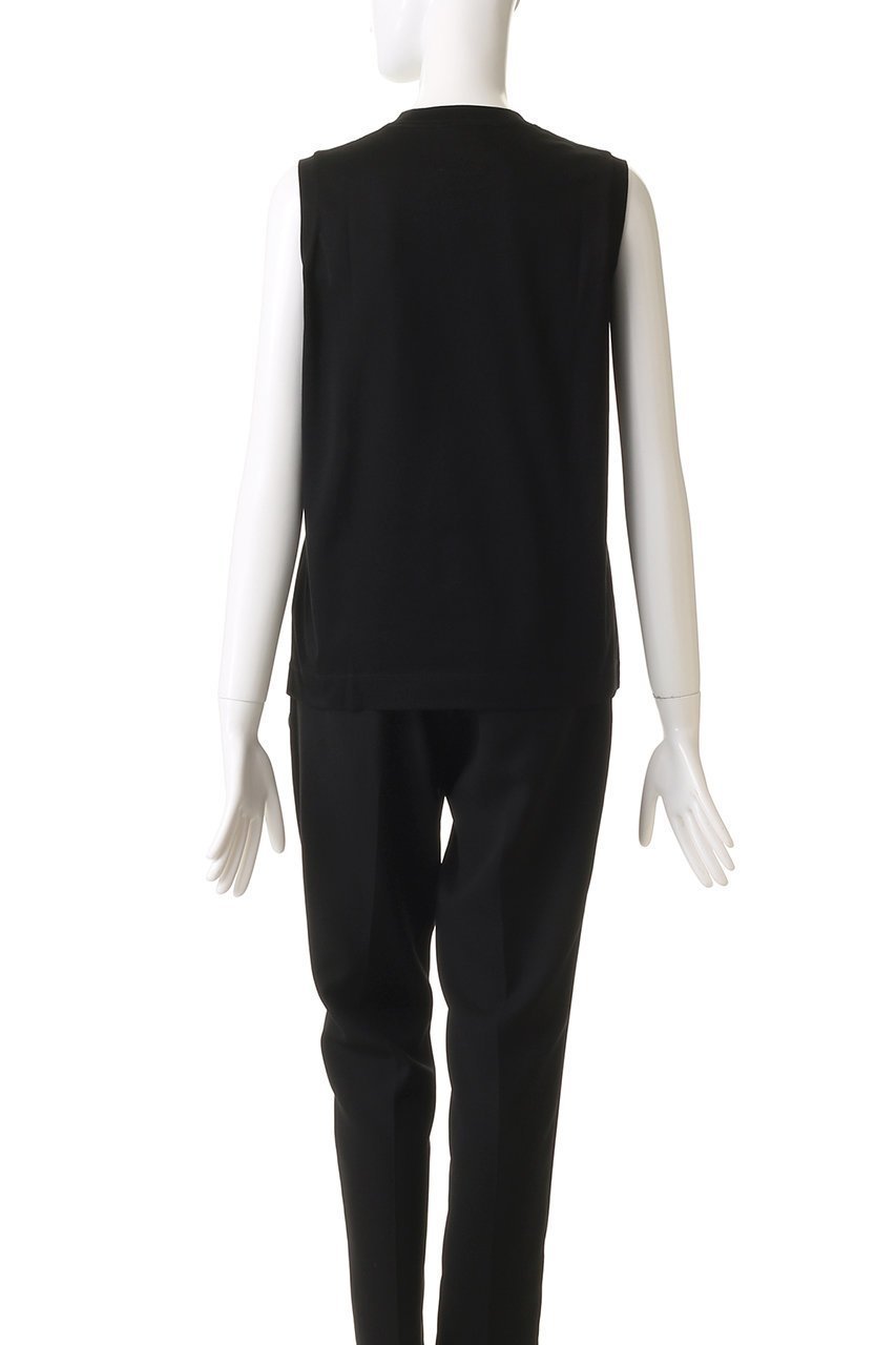 【スローン/SLOANE】の60/2コットン天竺 UVノースリーブ 人気、トレンドファッション・服の通販 founy(ファニー) 　ファッション　Fashion　レディースファッション　Fashion for Women　トップス・カットソー　Cut & Sew Tops　キャミソール&ノースリーブ　Camisoles & Sleeveless Tops　シャツ・ブラウス・オフィスカジュアル　Elegant Blouses & Button-Ups　ロングTシャツ・Tシャツ　Longline T-Shirts & Tees　カットソー・ベーシックTシャツ　Cut-and-Sewn Tops / Stretch Tees & Basics　インナー　Innerwear　カーディガン　Cardigan, Knitwear　キャミソール　Camisole, Spaghetti Strap Top　シンプル　Simple, Minimal　タンク　Tank Top, Sleeveless Top　ノースリーブ　Sleeveless, No-Sleeve　エレガント 上品　Elegant　夏　Summer　other-4|ID: prp329100004898881 ipo3291000000036650569