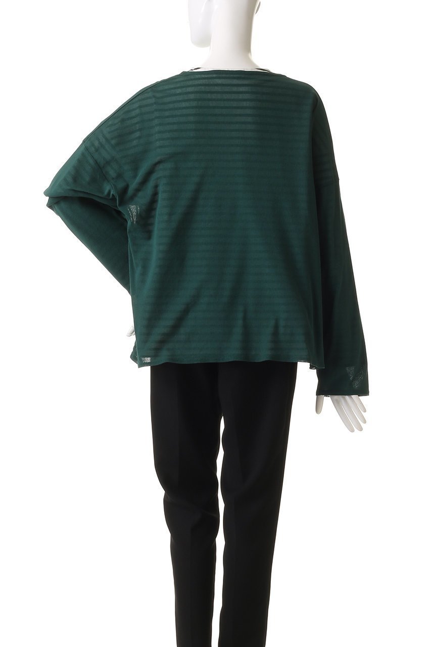 【オブラダ/Oblada】のシアーレイヤー ロングTシャツ 人気、トレンドファッション・服の通販 founy(ファニー) ファッション Fashion レディースファッション Fashion for Women トップス・カットソー Cut & Sew Tops シャツ・ブラウス・オフィスカジュアル Elegant Blouses & Button-Ups ロングTシャツ・Tシャツ Longline T-Shirts & Tees カットソー・ベーシックTシャツ Cut-and-Sewn Tops / Stretch Tees & Basics インナー Innerwear シアー Sheer, See-Through シンプル Simple, Minimal スリーブ Sleeve, Long Sleeve / Short Sleeve トレンド Trend, Trending Now ボーダー Border, Stripe ロング Long, Long-Length エレガント 上品 Elegant other-4|ID: prp329100004898884 ipo3291000000036650593