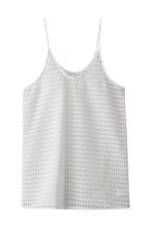 【ガリャルダガランテ/GALLARDAGALANTE】のシースルーチェックキャミ 人気、トレンドファッション・服の通販 founy(ファニー) ファッション Fashion レディースファッション Fashion for Women トップス・カットソー Cut & Sew Tops キャミソール&ノースリーブ Camisoles & Sleeveless Tops シャツ・ブラウス・オフィスカジュアル Elegant Blouses & Button-Ups ロングTシャツ・Tシャツ Longline T-Shirts & Tees カットソー・ベーシックTシャツ Cut-and-Sewn Tops / Stretch Tees & Basics キャミソール Camisole, Spaghetti Strap Top ギンガム Gingham, Gingham Fabric シアー Sheer, See-Through タンク Tank Top, Sleeveless Top チェック Check, Plaid, Tartan ラップ Wrap, Wrap Design thumbnail ホワイト|ID: prp329100004898889 ipo3291000000036650649