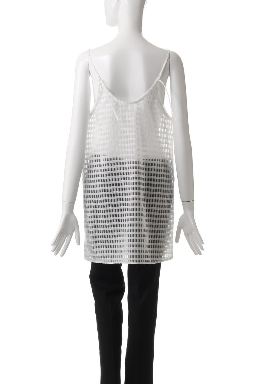 【ガリャルダガランテ/GALLARDAGALANTE】のシースルーチェックキャミ 人気、トレンドファッション・服の通販 founy(ファニー) 　ファッション　Fashion　レディースファッション　Fashion for Women　トップス・カットソー　Cut & Sew Tops　キャミソール&ノースリーブ　Camisoles & Sleeveless Tops　シャツ・ブラウス・オフィスカジュアル　Elegant Blouses & Button-Ups　ロングTシャツ・Tシャツ　Longline T-Shirts & Tees　カットソー・ベーシックTシャツ　Cut-and-Sewn Tops / Stretch Tees & Basics　キャミソール　Camisole, Spaghetti Strap Top　ギンガム　Gingham, Gingham Fabric　シアー　Sheer, See-Through　タンク　Tank Top, Sleeveless Top　チェック　Check, Plaid, Tartan　ラップ　Wrap, Wrap Design　other-4|ID: prp329100004898889 ipo3291000000036650652