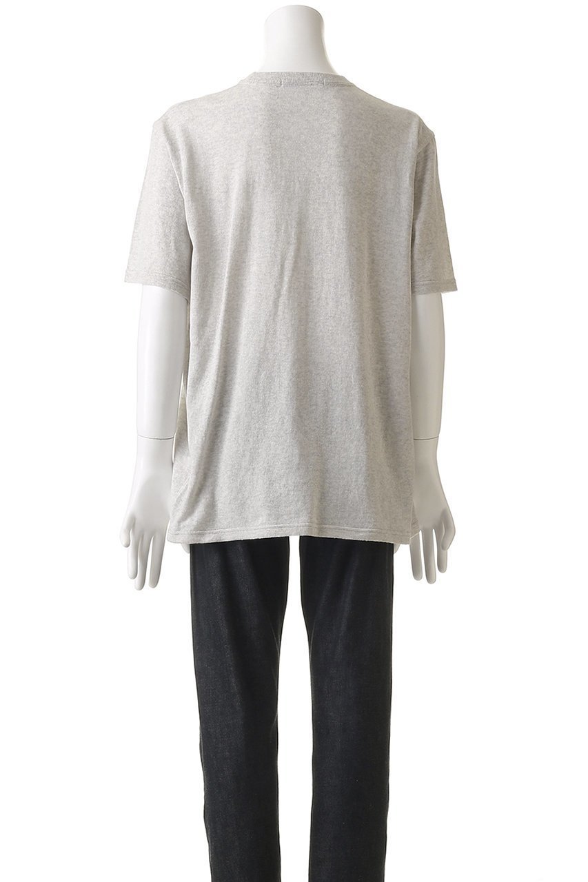 【セブン バイ セブン/SEVEN BY SEVEN / MEN】の【MEN】プリント ラップアラウンド ニットTシャツ 人気、トレンドファッション・服の通販 founy(ファニー) 　ファッション　Fashion　メンズファッション　Fashion for Men　トップス・カットソー　Cut & Sew Tops　ニット・セーター / 定番トップス　Knit Tops & Sweaters　メンズシャツ　Shirts　インナー　Innerwear　クラシック　Classic, Timeless Style　ショート　Short, Short Length　ジャケット　Jacket, Outerwear　スリーブ　Sleeve, Long Sleeve / Short Sleeve　プリント　Print, Printed Pattern　ベーシック　Basic, Essential　other-4|ID: prp329100004898890 ipo3291000000036650659