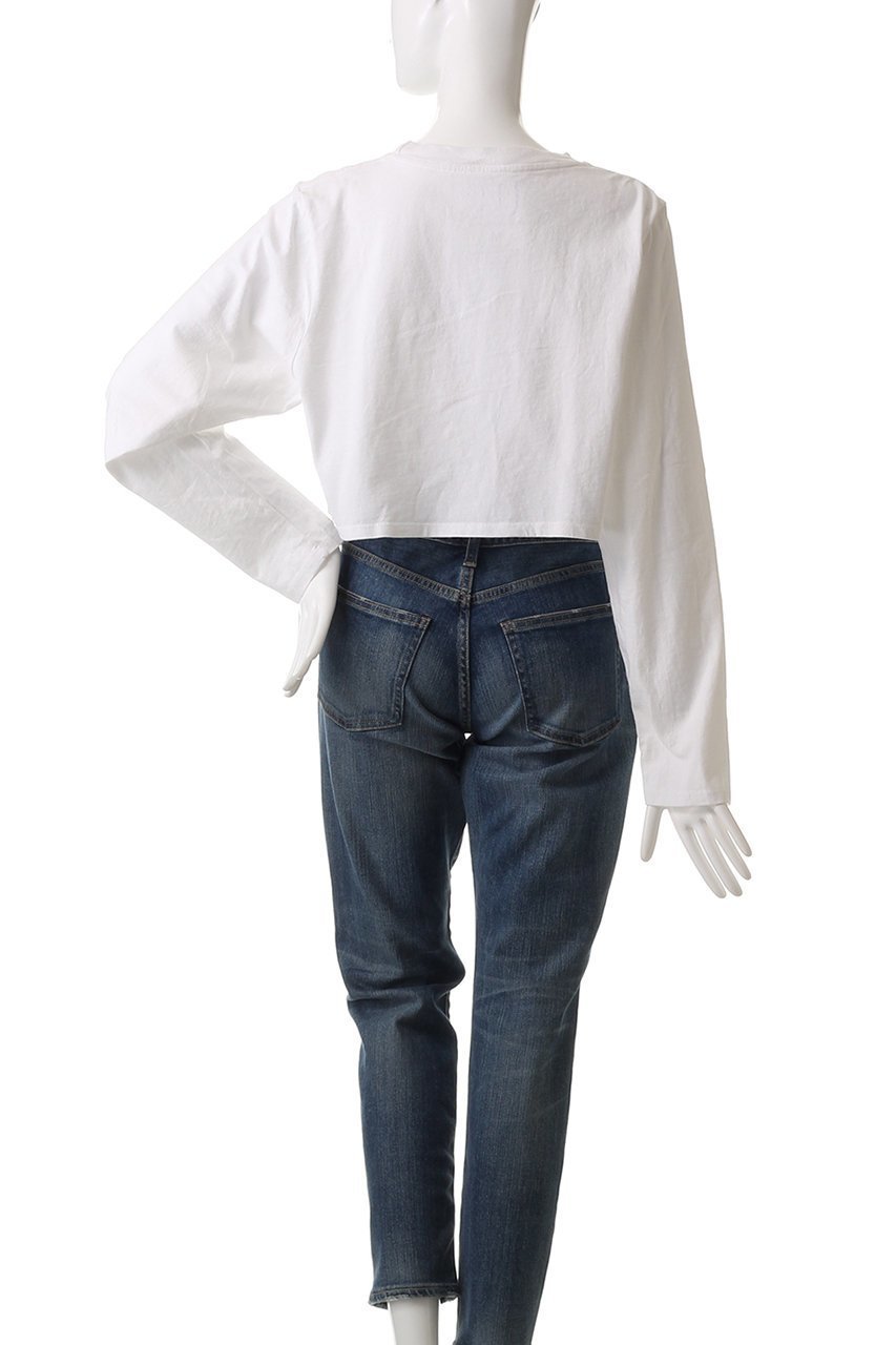 【ウィムガゼット/Whim Gazette】の【Unfortunate Portrait】Cat Suits L/S Tee 人気、トレンドファッション・服の通販 founy(ファニー) 　ファッション　Fashion　レディースファッション　Fashion for Women　トップス・カットソー　Cut & Sew Tops　シャツ・ブラウス・オフィスカジュアル　Elegant Blouses & Button-Ups　ロングTシャツ・Tシャツ　Longline T-Shirts & Tees　カットソー・ベーシックTシャツ　Cut-and-Sewn Tops / Stretch Tees & Basics　イラスト　Illustration　クロップド　Cropped, Short Length　スリーブ　Sleeve, Long Sleeve / Short Sleeve　トレンド　Trend, Trending Now　ボトム　Bottoms, Lower Wear　ロング　Long, Long-Length　other-4|ID: prp329100004898896 ipo3291000000036650705