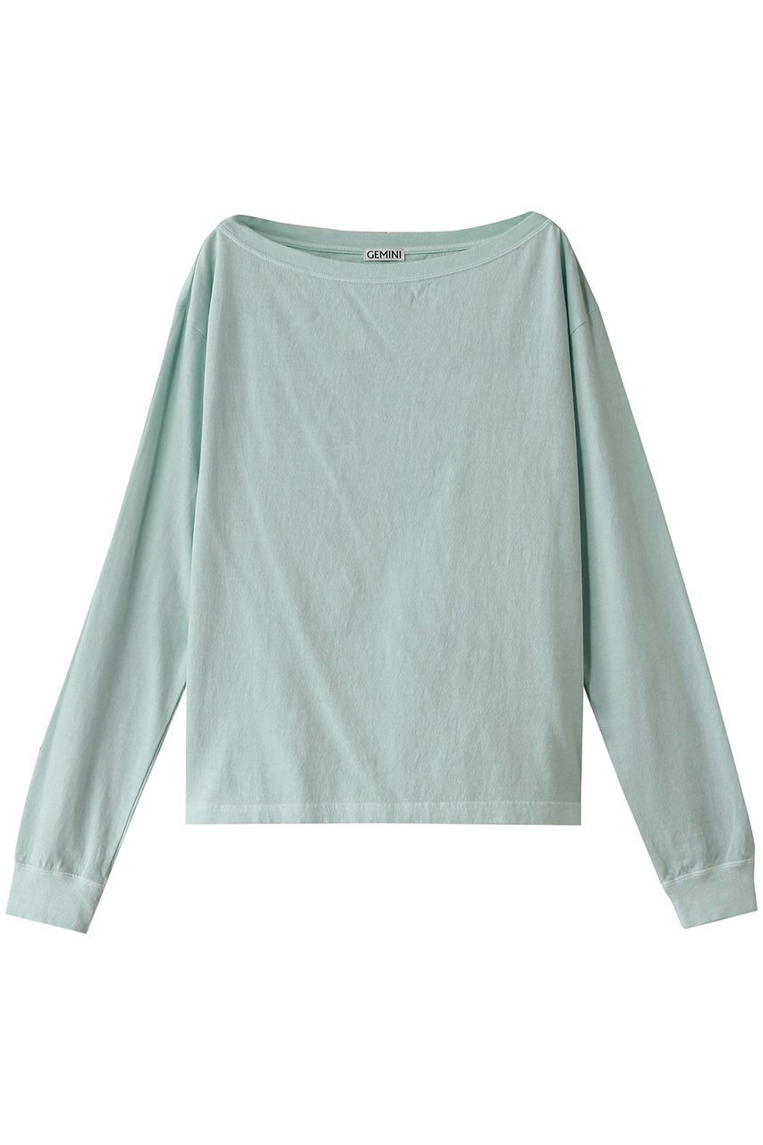 【ウィムガゼット/Whim Gazette】の【GEMINI】プリントカットソー インテリア・キッズ・メンズ・レディースファッション・服の通販 founy(ファニー) ファッション Fashion レディースファッション Fashion for Women トップス・カットソー Cut & Sew Tops シャツ・ブラウス・オフィスカジュアル Elegant Blouses & Button-Ups ロングTシャツ・Tシャツ Longline T-Shirts & Tees カットソー・ベーシックTシャツ Cut-and-Sewn Tops / Stretch Tees & Basics スリーブ Sleeve, Long Sleeve / Short Sleeve プリント Print, Printed Pattern リラックス Relax, Relaxed Fit ロング Long, Long-Length ミント|ID: prp329100004898897 ipo3291000000036650709